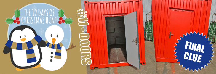 ?Tamper Proof, Criminal Resistant, Stylish and Thermal. What’s Not To Like About Our Personnel Container Doors?