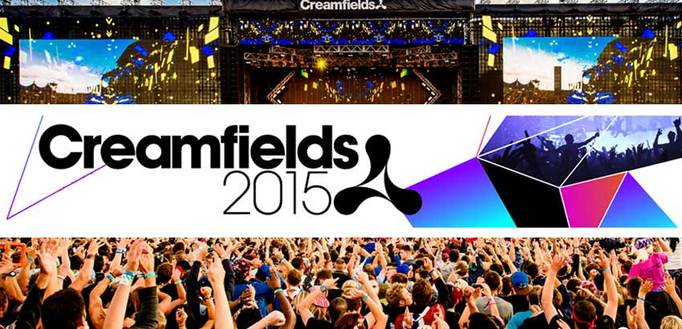 Chemical Brothers, Annie Mac, Knife Party and Shipping Containers at Creamfields 2015