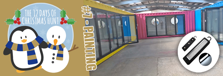 Brighten Your Container Up This Winter, With Container Paint. Hundreds Of Colours To Choose From.