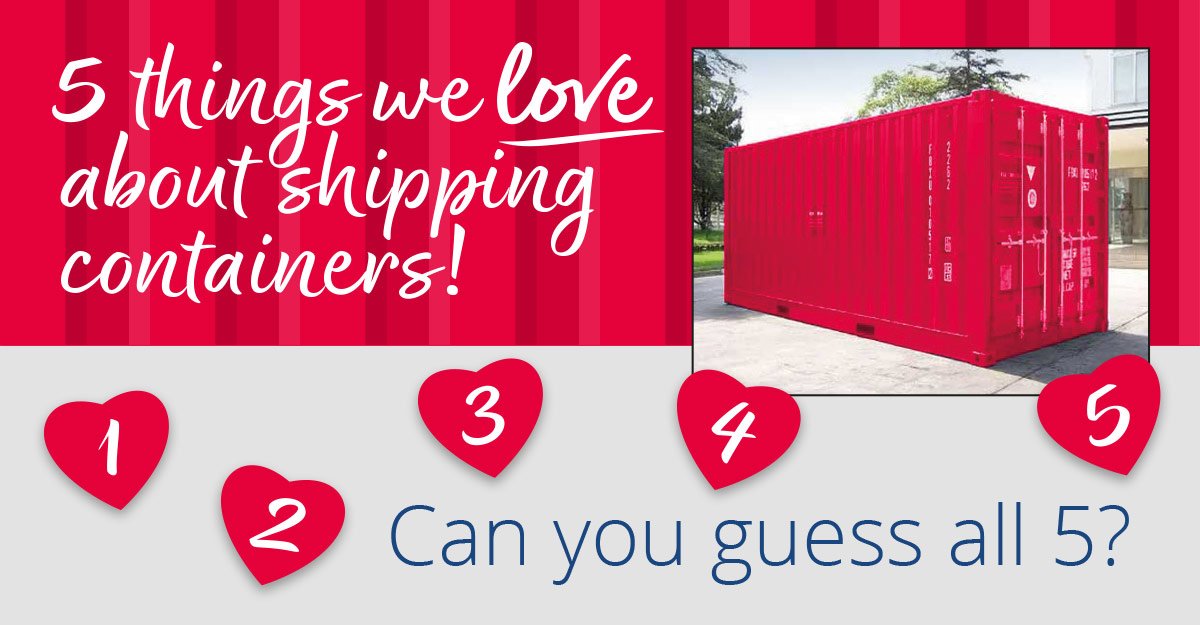 5 Things We Love About Shipping Containers