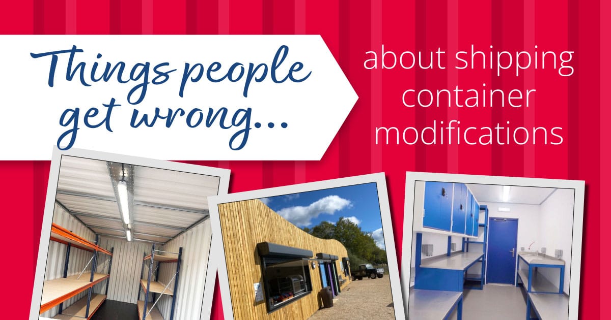 Things People Get Wrong About Shipping Container Modifications