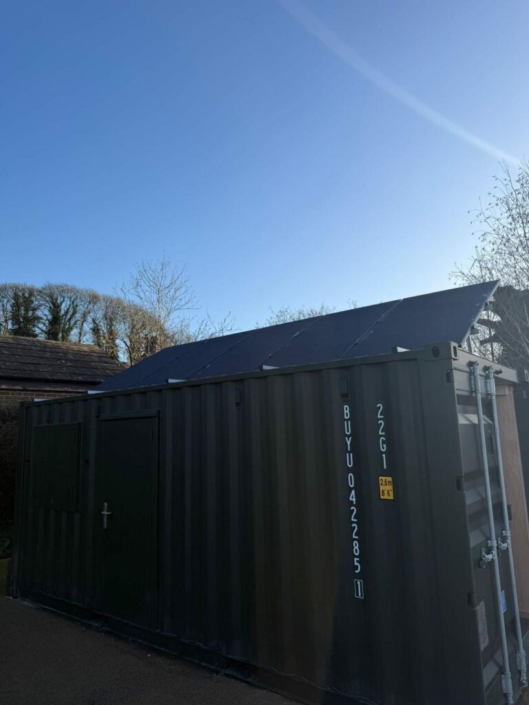 Solar Powered Garden Office 3