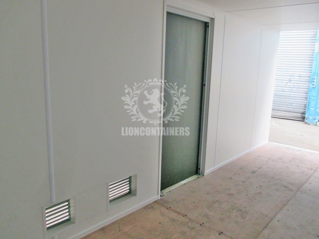 20ft New Dust Suppression Process Enclosure Container