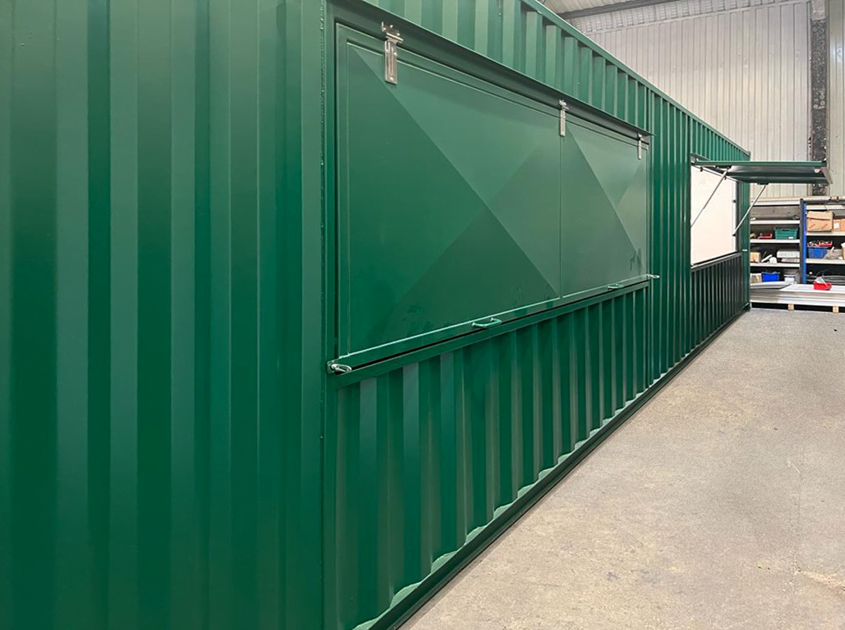 40ft School Catering Unit for On-Site Meal Preparation