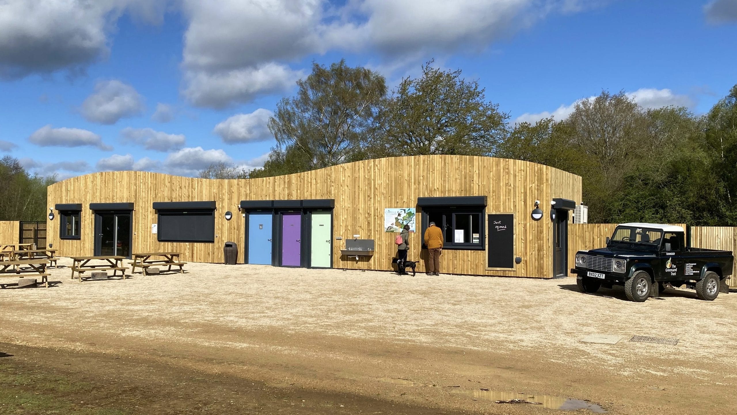 Shipping Container Conversion: Visitor Centre for Clophill Lakes