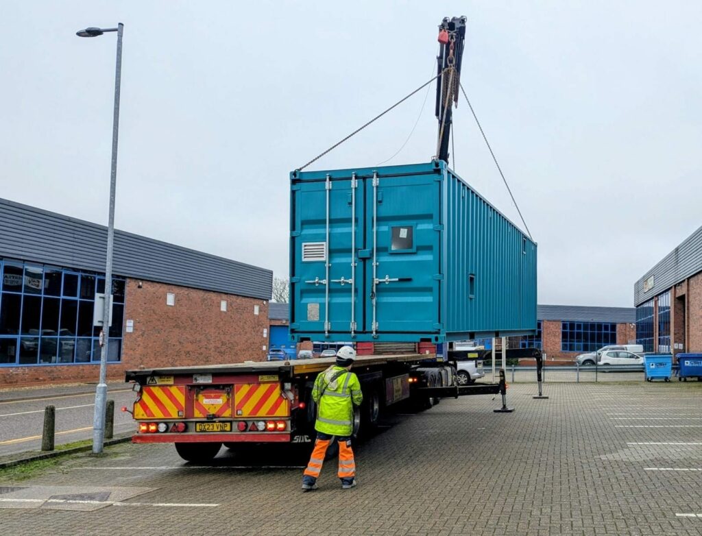 Hydrogen testing container 1