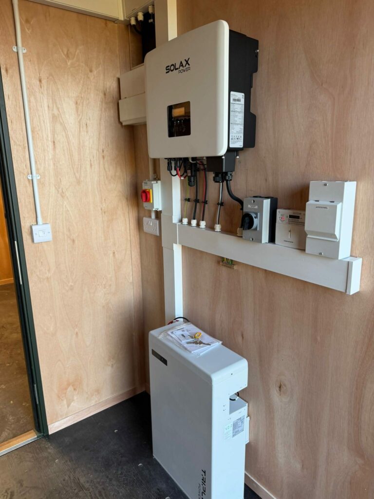 Solar Powered Garden Office 2