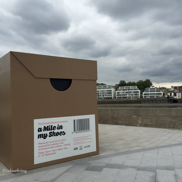 A Mile In My Shoes Exhibition Container Case Study