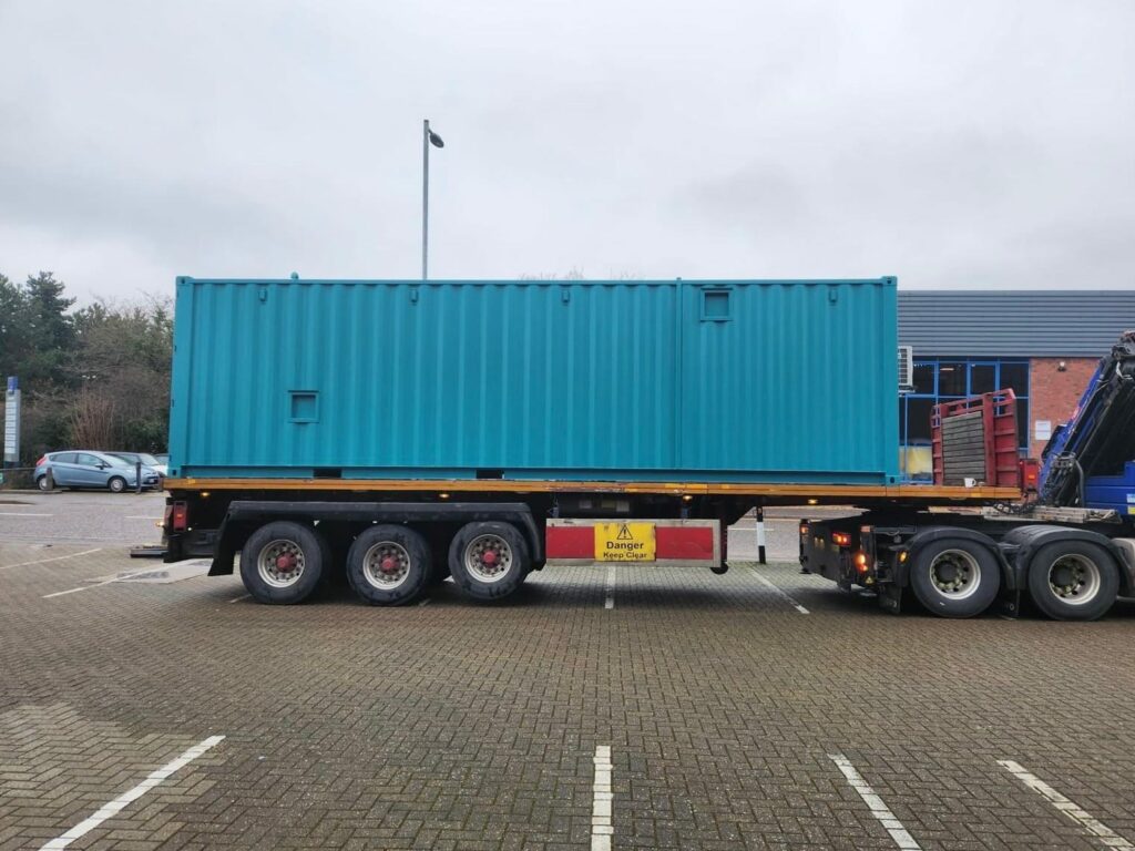 Hydrogen testing container - delivery