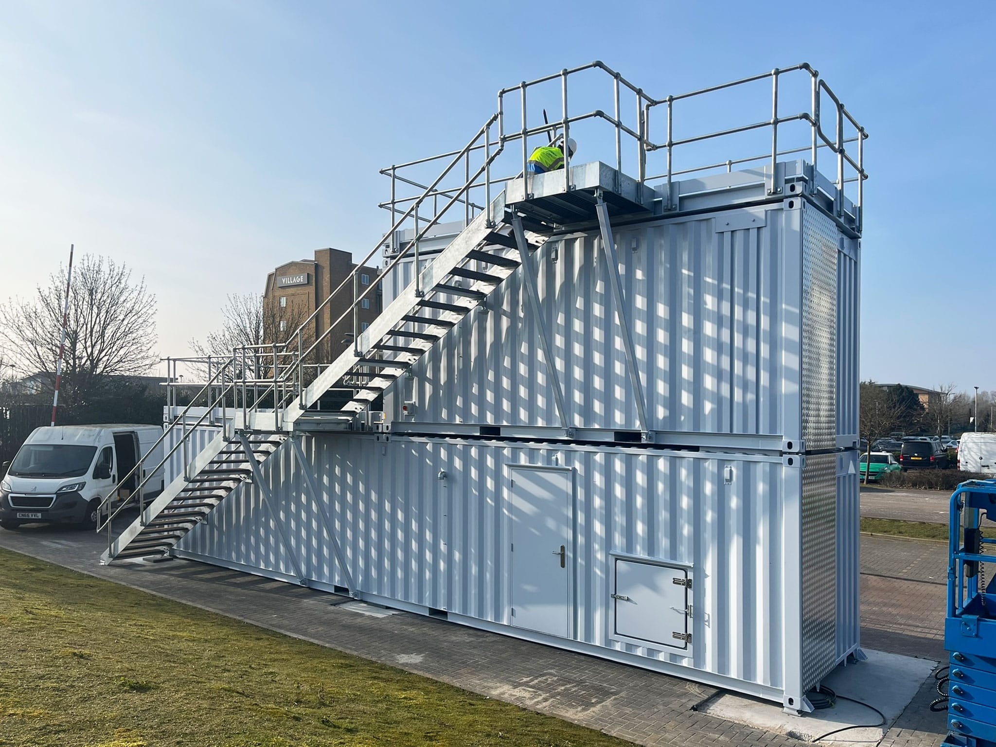Confined Space Training Shipping Container Conversion