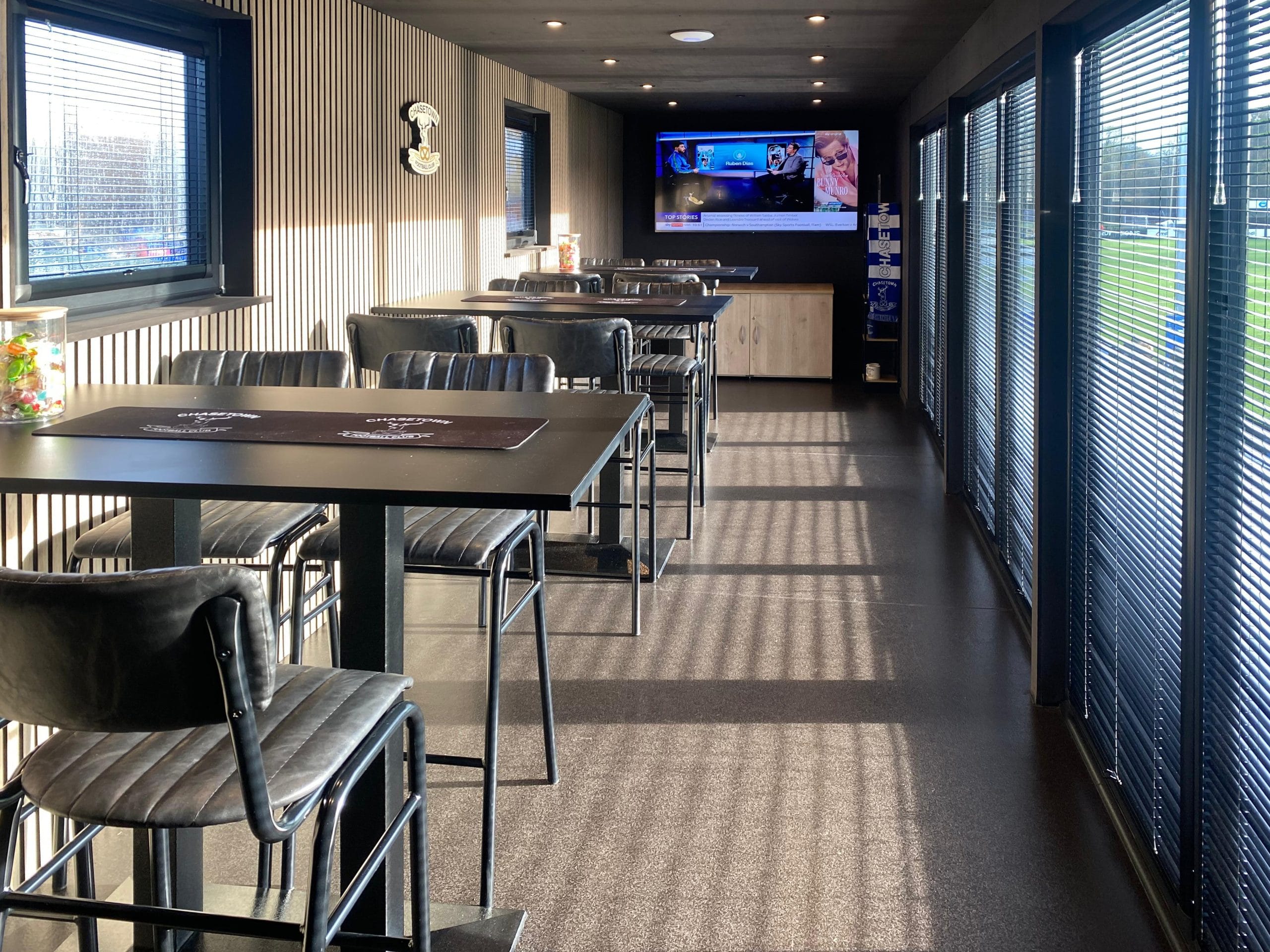 Fanzone Container Conversion for Chasetown Football Club