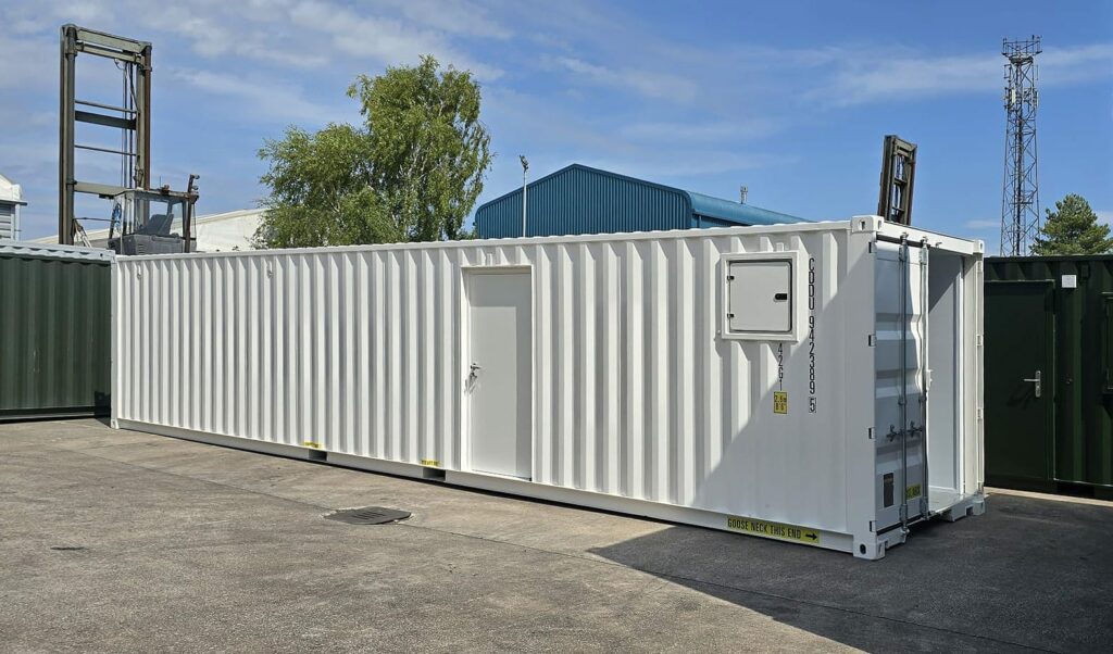 40ft Container Workshop exterior 1