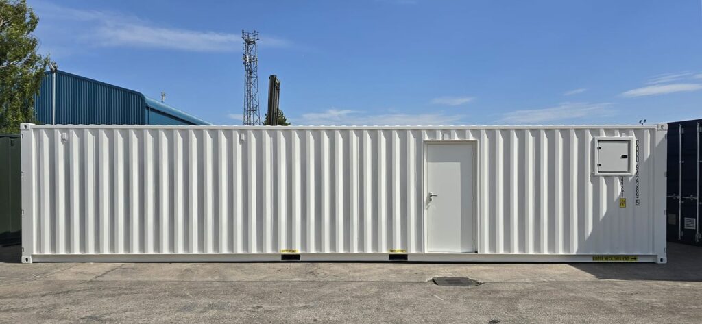 40ft Container Workshop exterior