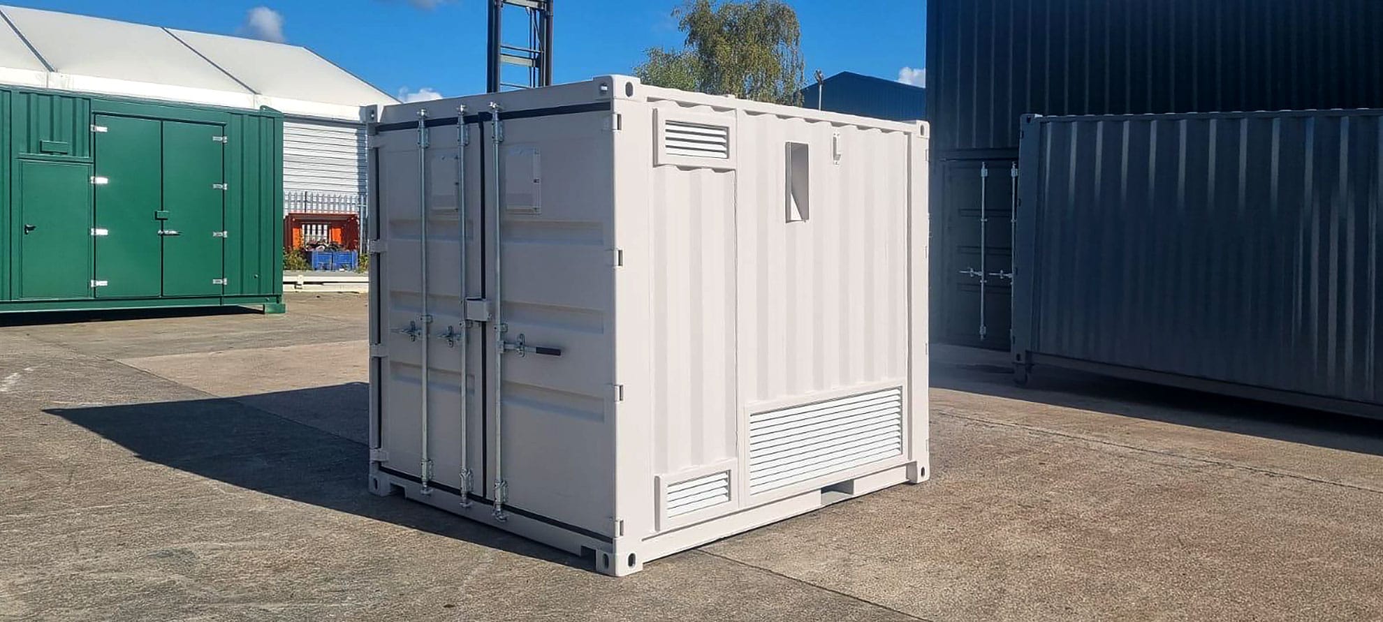 Custom Tunnel Container Built for Fuel Cell Storage