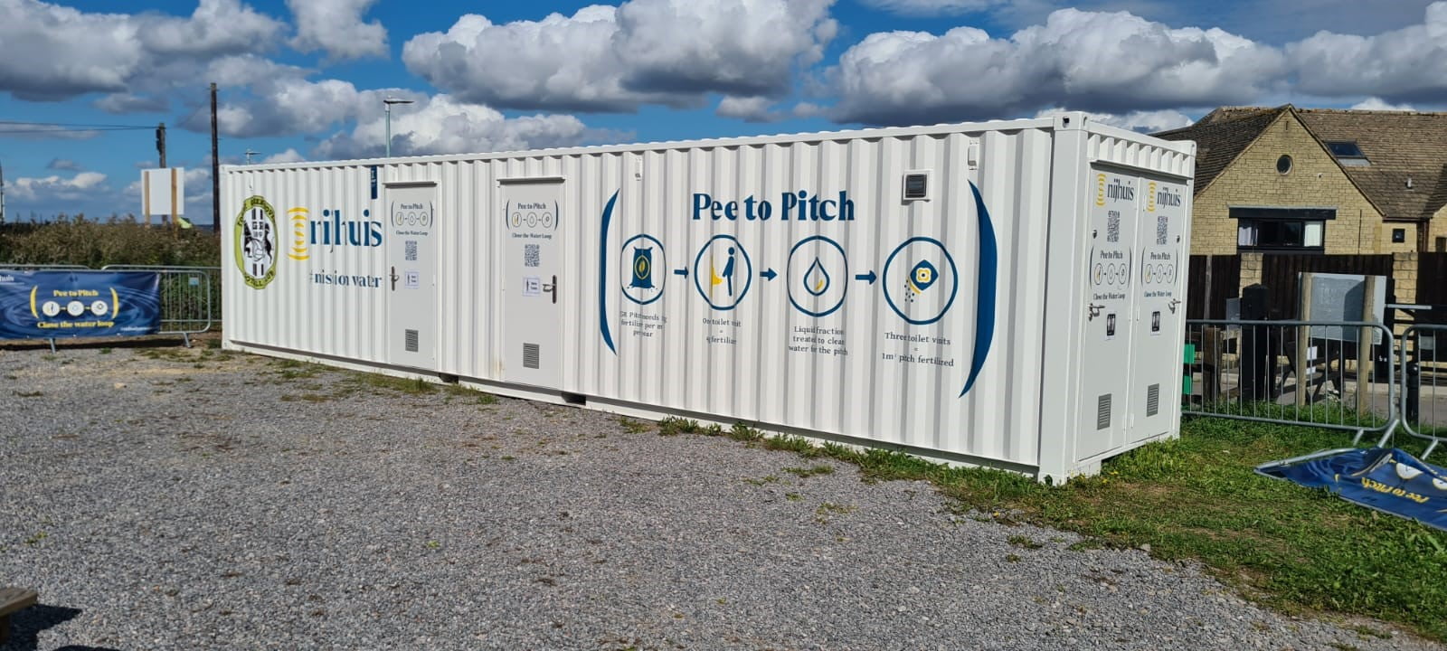 Nijhuis 40ft Container Toilet Facility
