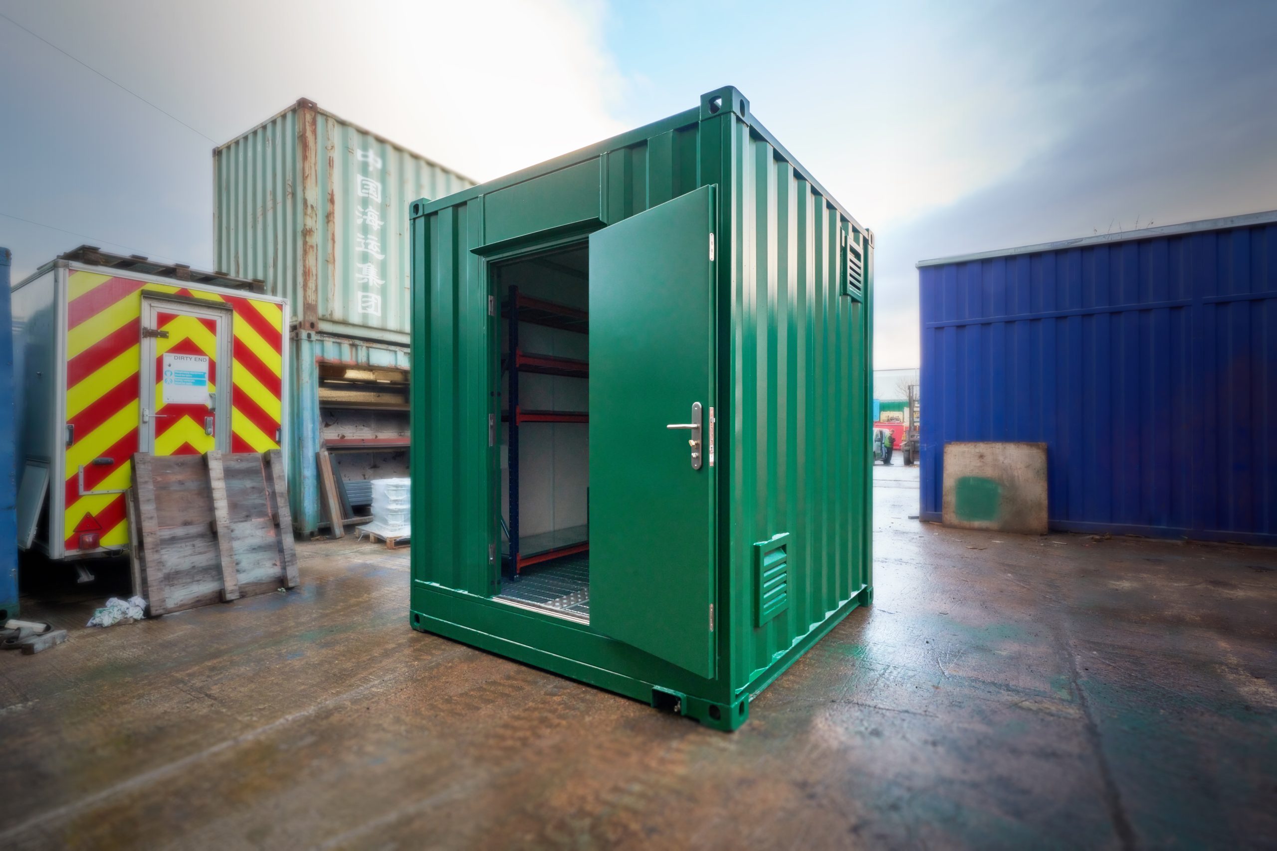 Compact 8ft Chemical Store