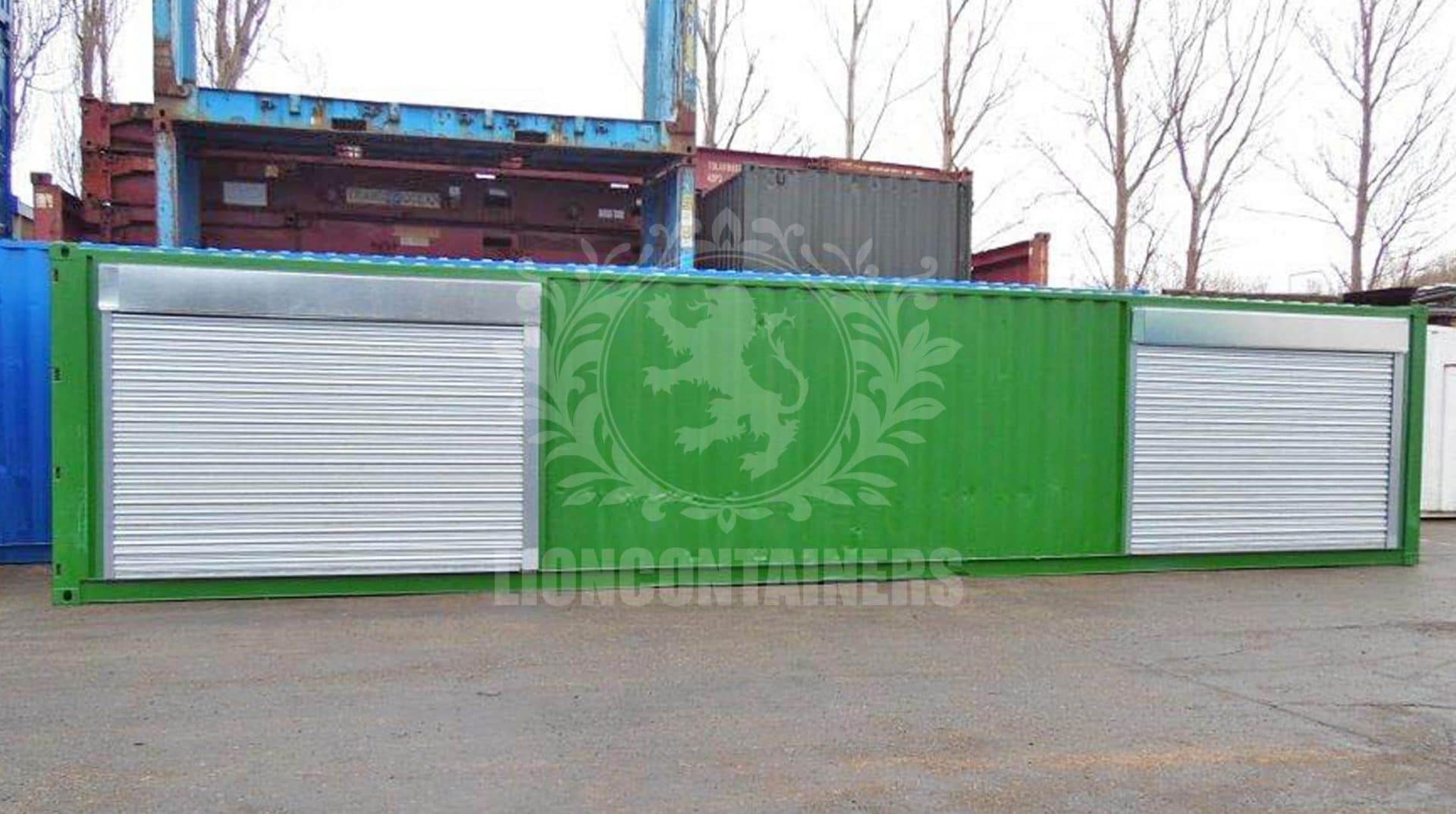 Music Festival Merchandise Stand Shipping Container Case Study