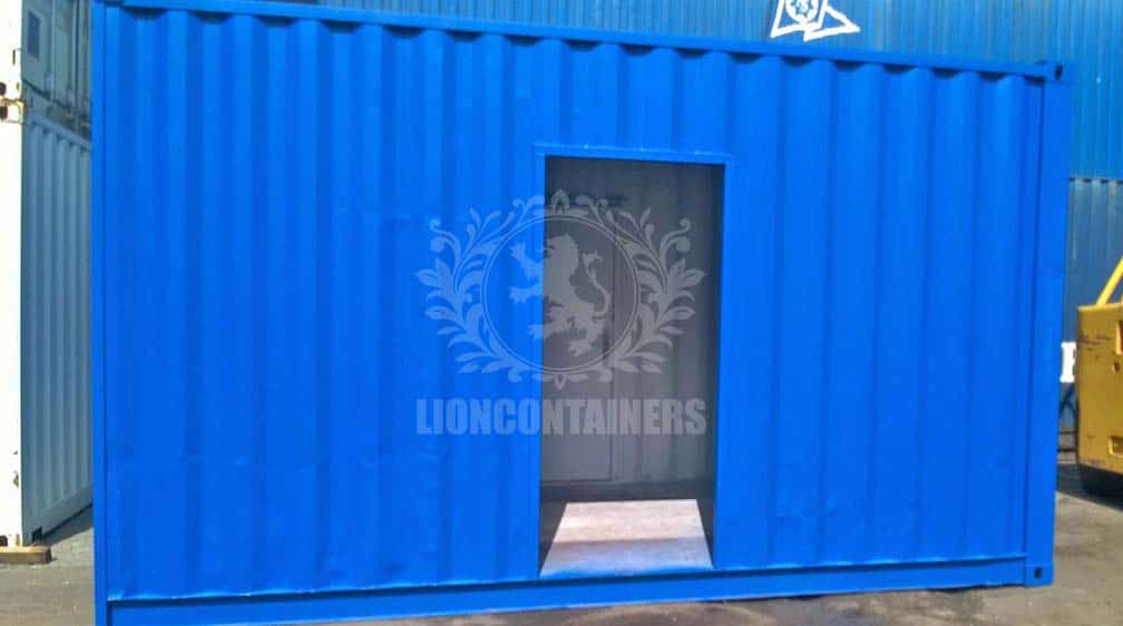 16ft Locker Room Container Case Study