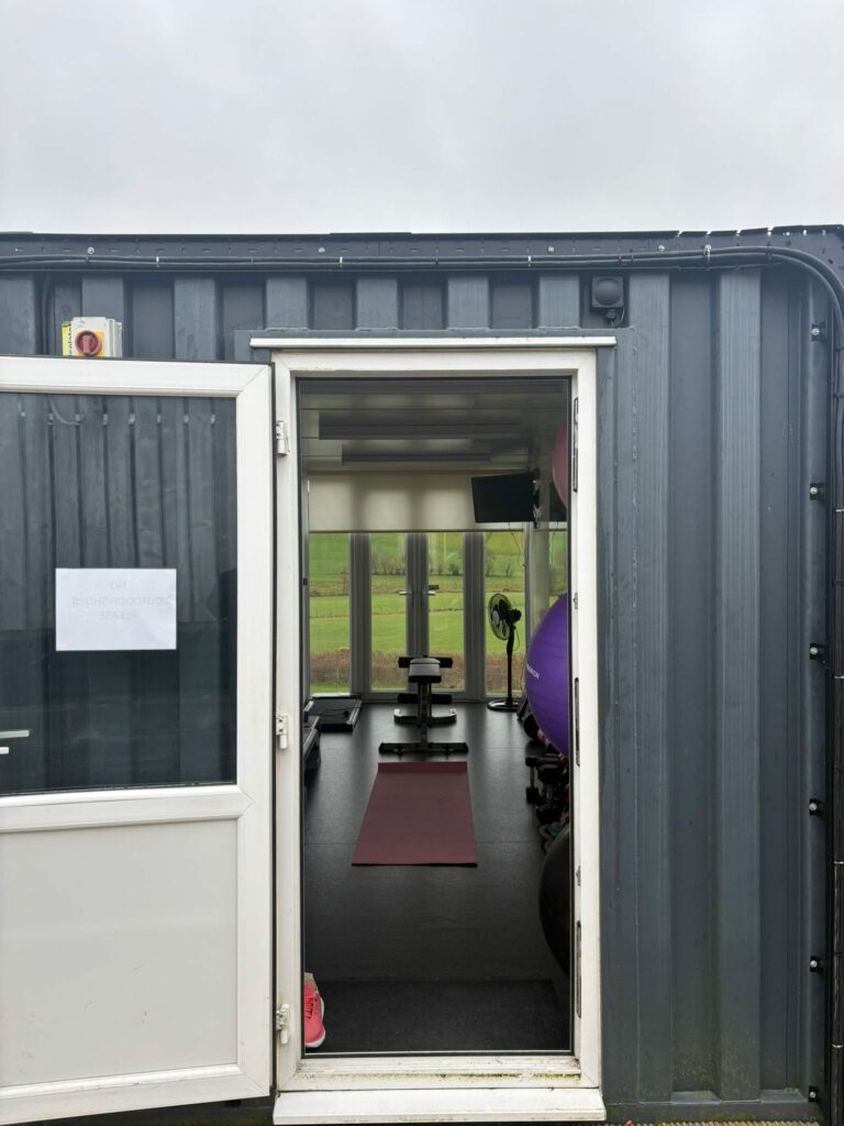Shipping container gym 1