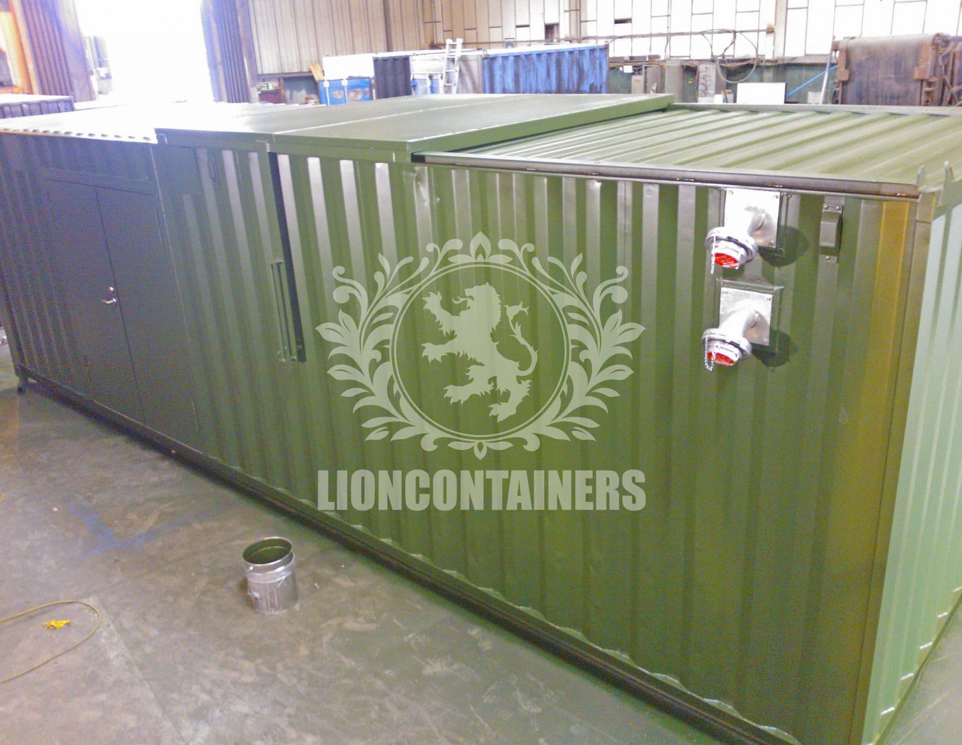 30ft Fuel Store and Boiler Room Container Case Study