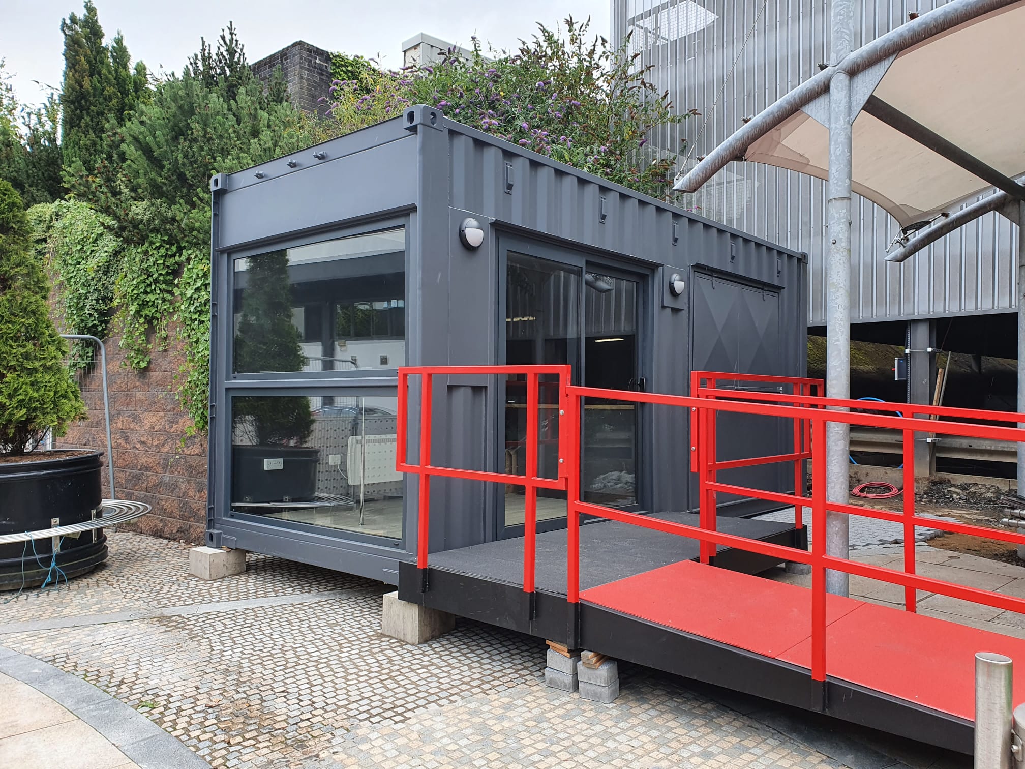 Custom Container Cafe in Glasgow