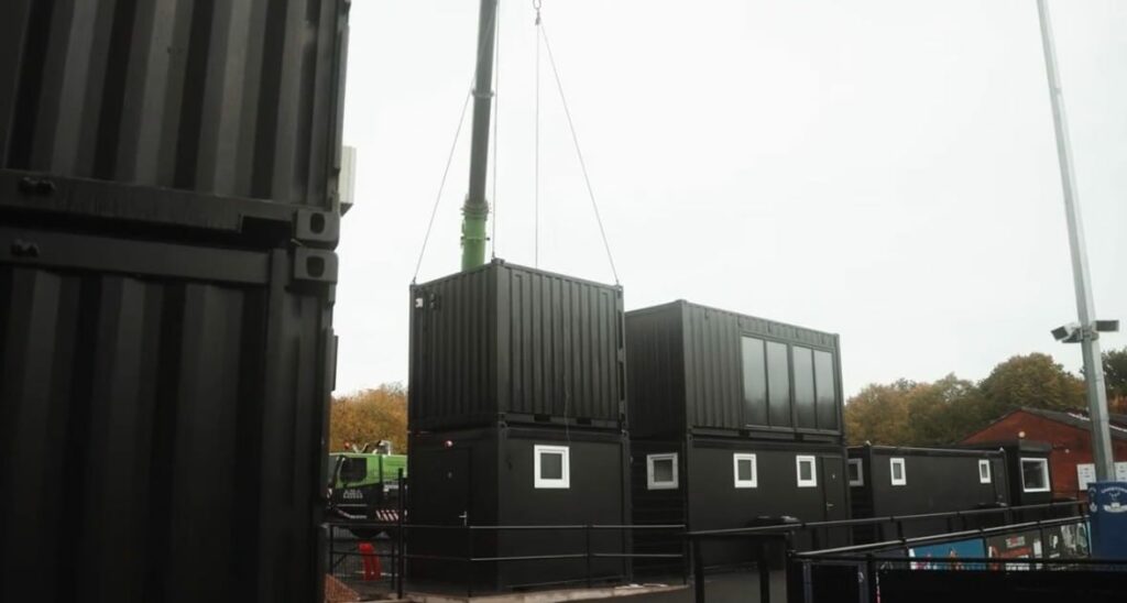Fanzone container conversion 7
