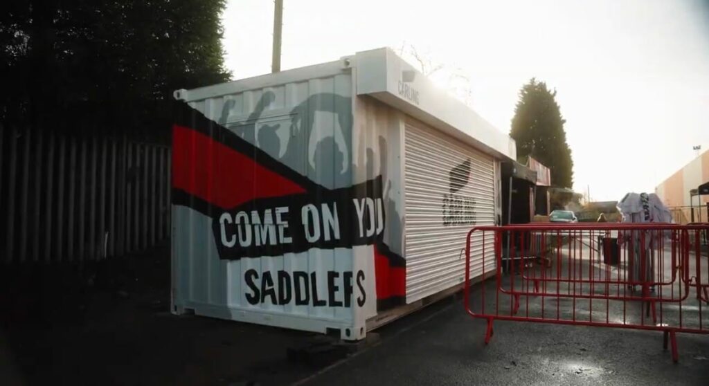 Container Bar for Walsall FC