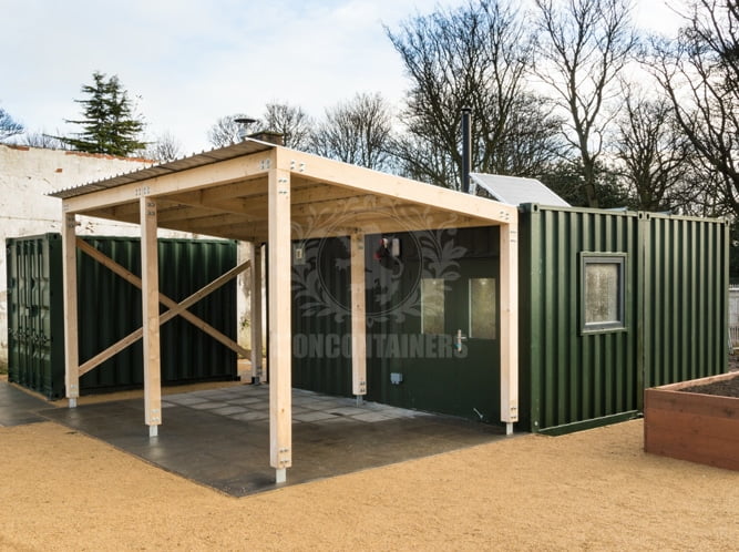 Shipping Container Classroom With Low U Values