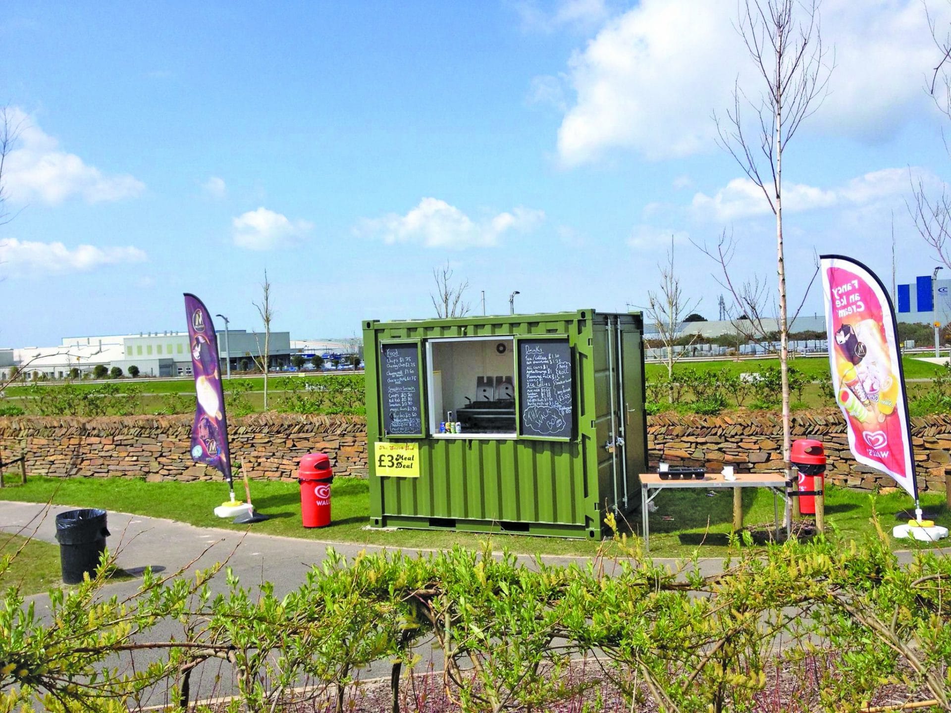 10ft Snack Box Container Conversion for Heartlands Cornwall