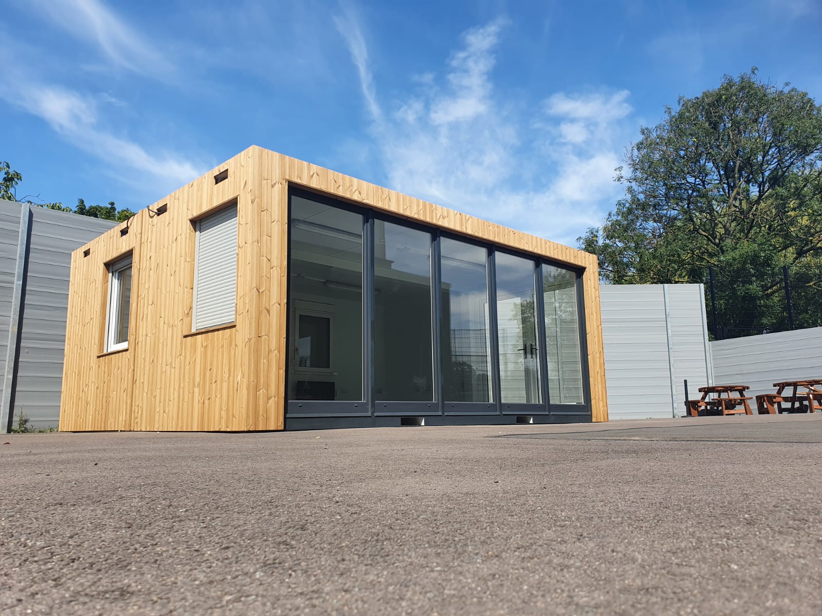 Classroom Container for Youth Centre