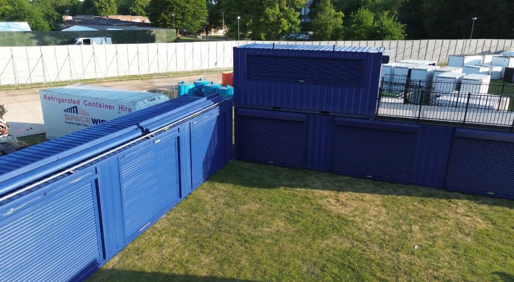 Pop up bar for festivals